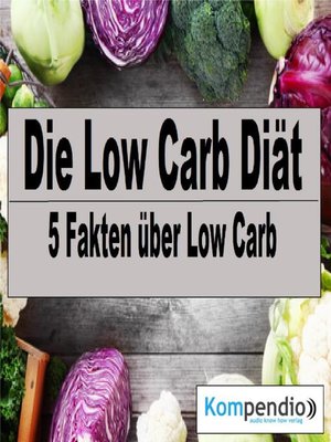 cover image of Die Low Carb Diät